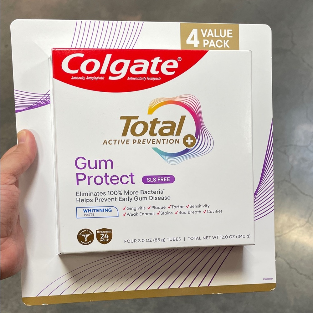 Colgate Total Gum Protect Toothpaste 4 Value Pack